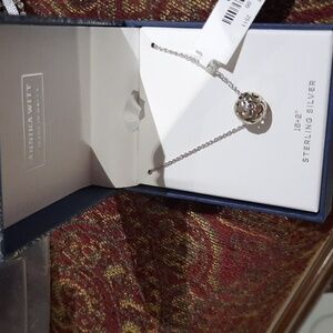 NWT VICTORIAN STYLE FILIGREE NECKLACE AUTHENTIC GENUINE SOLID STERLING SILVER